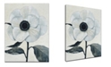 Ready2HangArt 'Elegant Poppy II' White Floral Canvas Wall Art, 30x20"